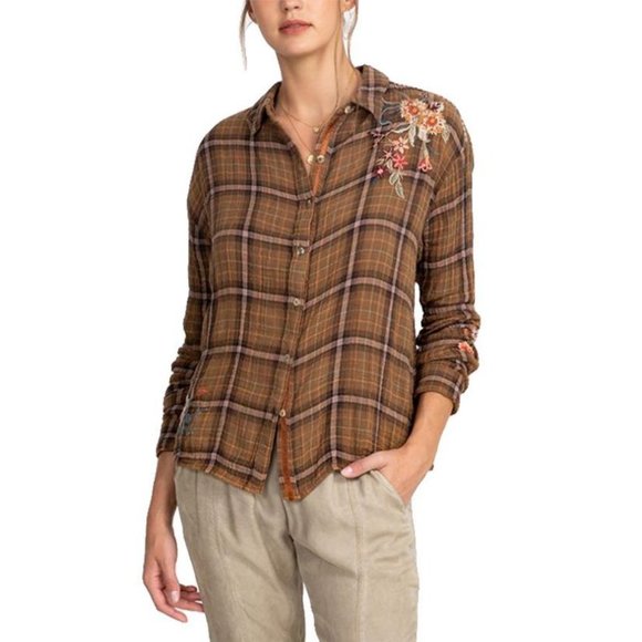 johnny was plaid shirt